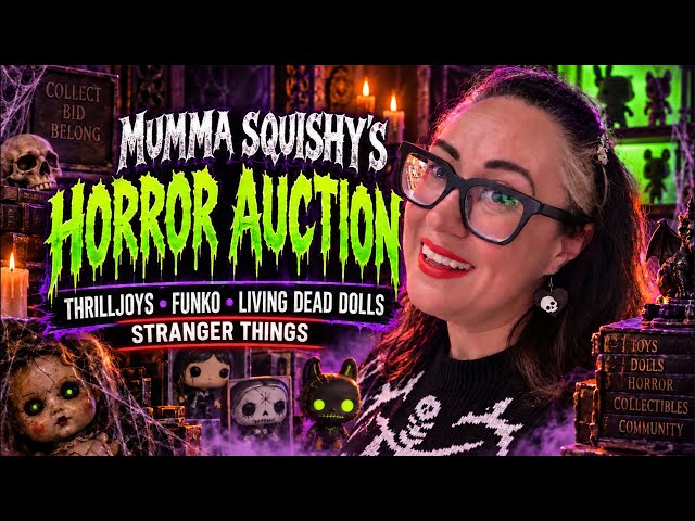 LIVE WHATNOT HORROR & STRANGER THINGS COLLECTORS AUCTION - 🔗 Link in description
