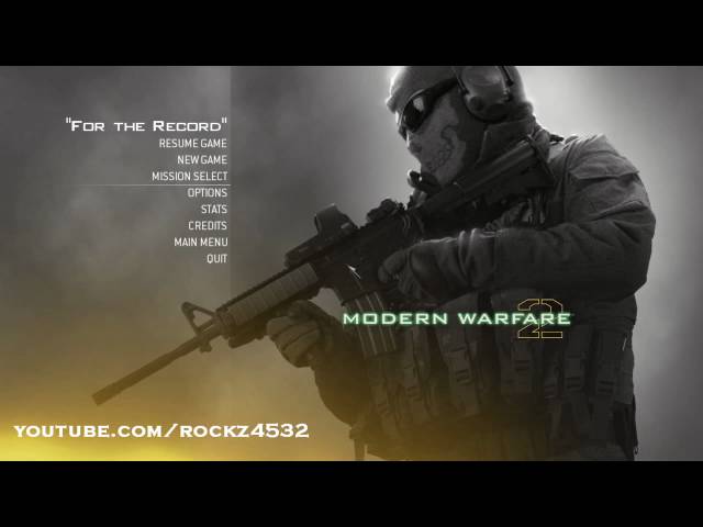 MW2 Multiplayer Menu Soundtrack