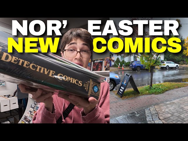 What it's Like to Comic Shop in a Nor' Easter | NEW COMIC BOOK DAY