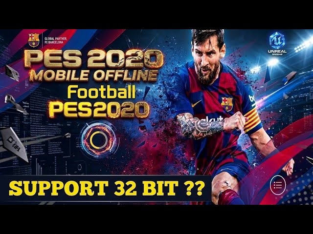 REALESE PES 2020 MOBILE ANDROID OFFLINE  | SUPPORT 32 BIT ??