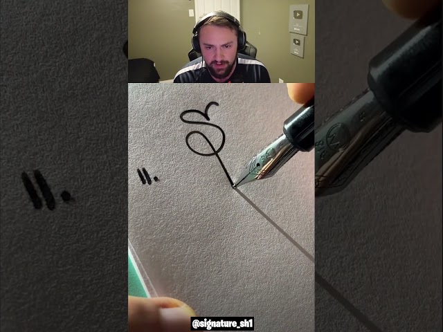 How To Sign Letter S 🫨🤯 #shorts