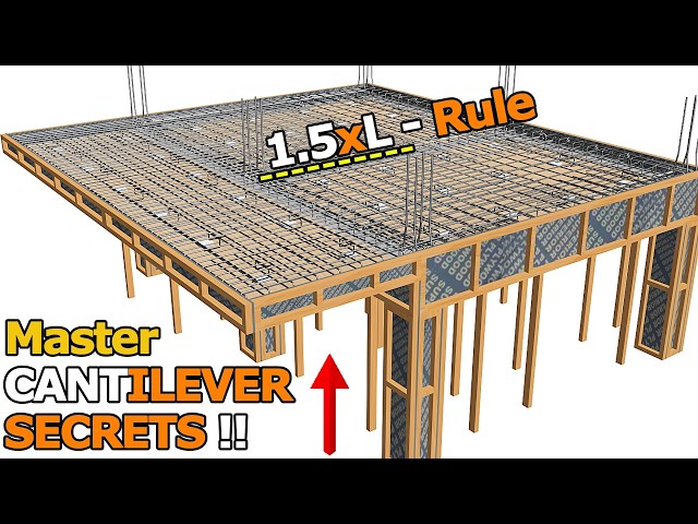 STOP Building Bad CANTILEVER SLAB! Master the RIGHT Details On SITE