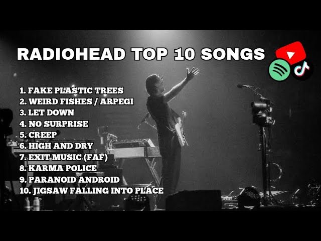 RADIOHEAD TOP 10 SONGS - Best Song 2026