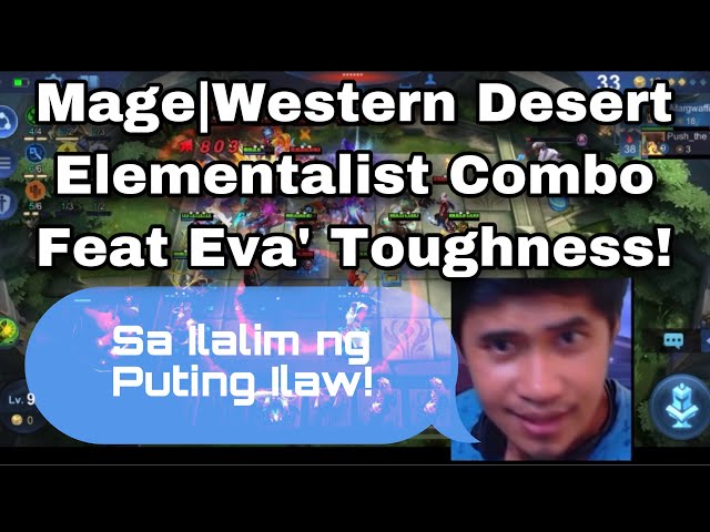 Mage|Western Desert|Elementalist Magic Chess Strategy Feat Eva’s Toughness!