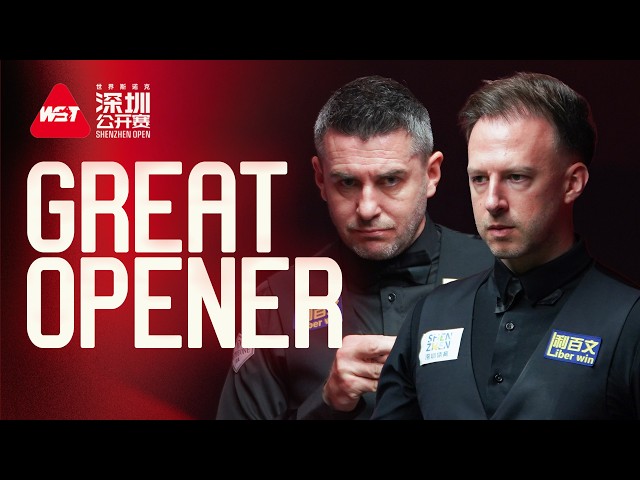 QUALITY MEETS QUALITY! 🔥 | Judd Trump vs Mark Selby Opening Frame | Shenzhen Open 2026