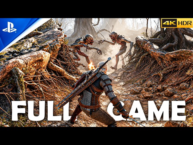 The Witcher 3: Wild Hunt Remastered (PS5 PRO) Gameplay Walkthrough Full Game [4K HDR] Ray-Tracing