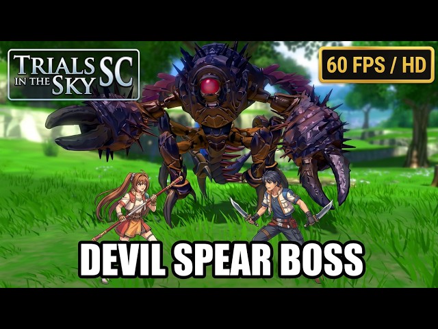 Trials in the Sky 2nd Chapter - How to Defeat Devil Spear Boss - Milch Monster Sidequest