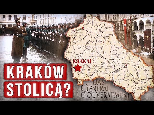 Why did Krakow become the capital of the General Government?