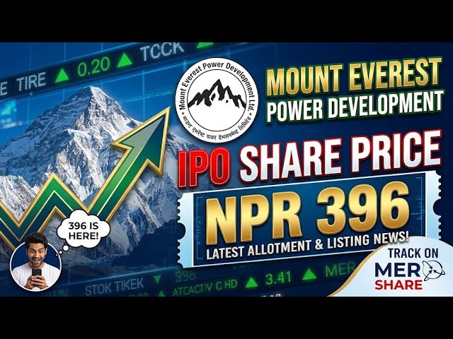 Mount Everest Power Development Limited (MEPDL) IPO positive circuit in second trending day in Nepse