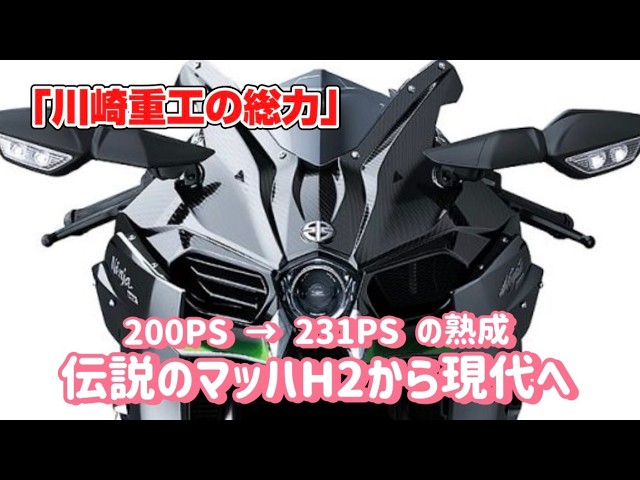 From the 1971 Mach H2 to the Modern Era! The Origins and Technological Innovation of the Ninja H2...