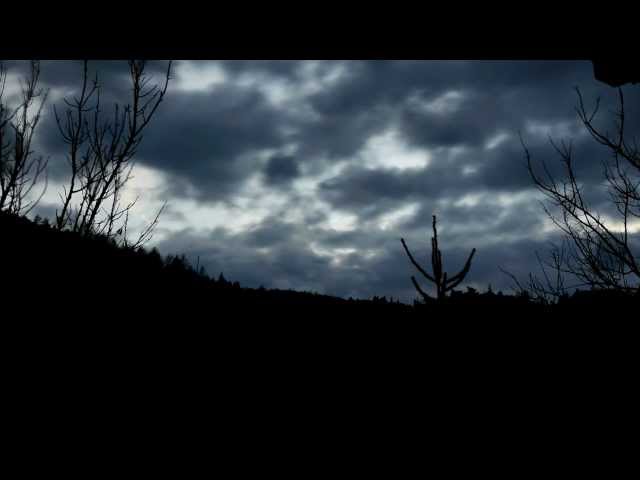 Cold Front moving in. Filmed with Hacked Panasonic GH2 firmware in MJPEG Mode
