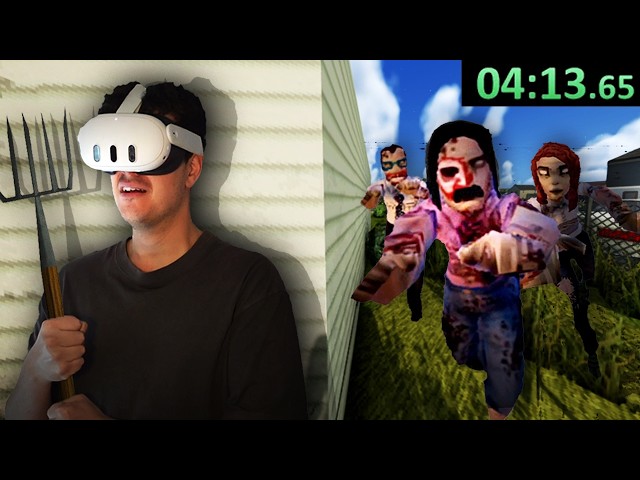 How Long Can I Survive Project Zomboids Hardest Difficulty in VR as a beginner.