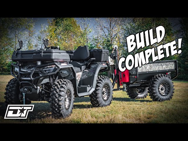 CFORCE 1000 Touring Huntsman Build ATV Project | PART 3