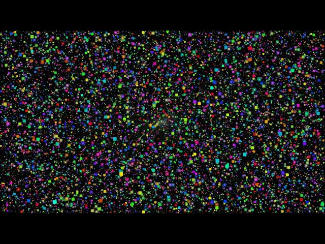 Deep Space Travel through the stars (10 minutes)