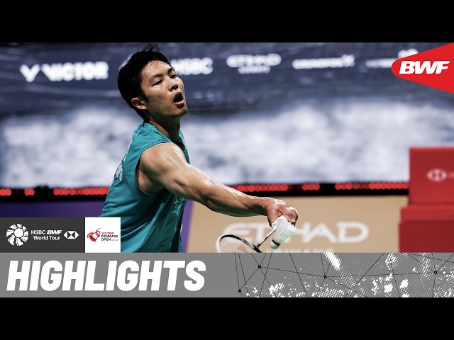 Chou Tien Chen vs Koki Watanabe | Sharp attacks and court coverage