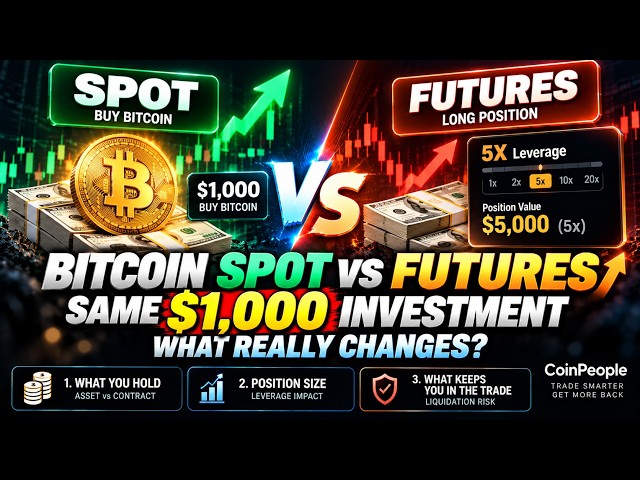 [MEXC] Bitcoin Spot vs Futures: What Changes With the Same 1 Million KRW?