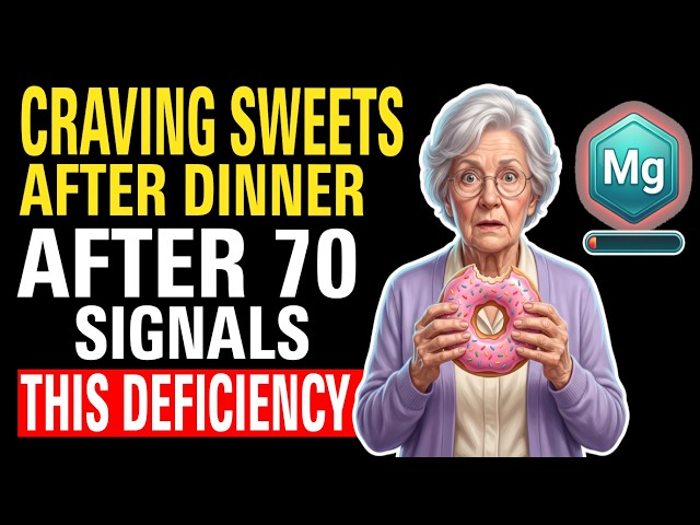 Doctor Reveals: Craving Sweets After Dinner After 70 Signals THIS Deficiency!