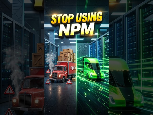 Why npm Takes Forever to Install (The Real Reason)