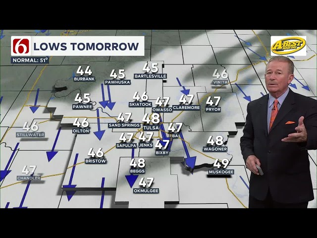 Tulsa Weather: Travis Meyer's Thursday Overnight Forecast | October 15, 2026