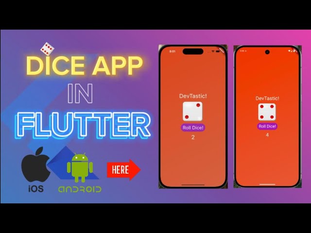 Create DICE application in FLUTTER!!! Visual Studio Code on MacOS | Flutter | Dart