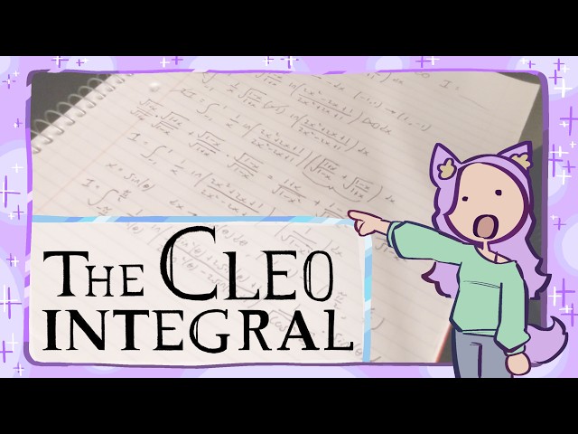 Math ASMR - The Cleo Integral [Writing] [Whispers] [Sleep Aid]