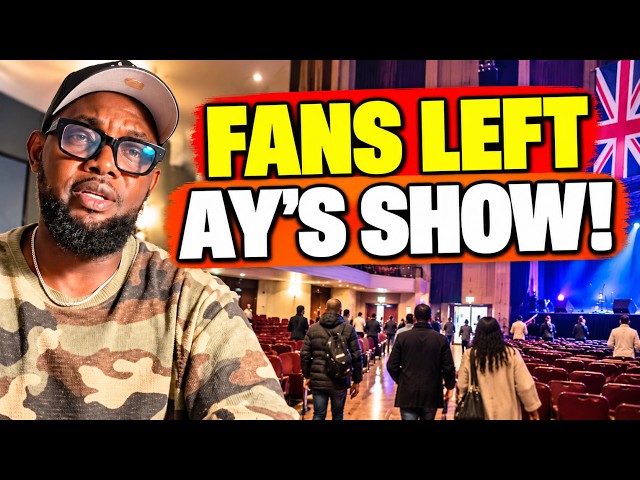Why Fans Left AY's Cardiff (UK) Comedy Show!