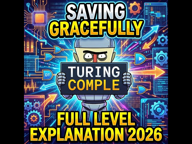 Turing Complete: Saving Gracefully - Full Level Explanation 2026