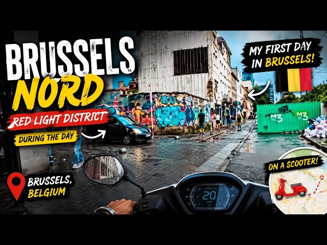 I Explored Brussels’ Red Light District in Broad Daylight 🇧🇪 | Rue d’Aerschot 👠
