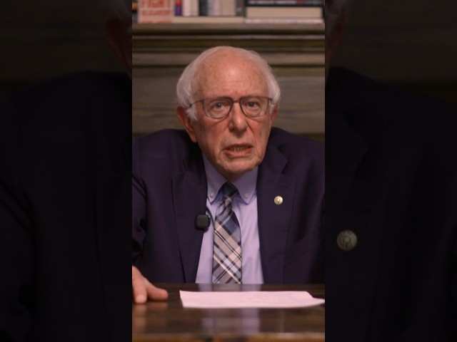 Bernie Sanders urges progressives to vote Democratic in November