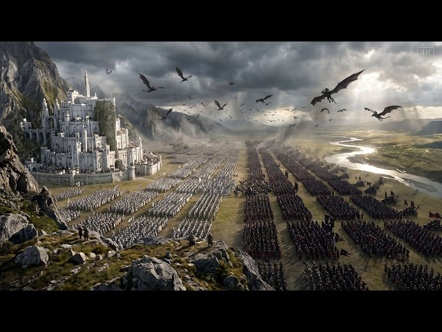 Can Minas Tirith SURVIVE 2.1 MILLION Orcs and Uruk-hai? [4K]