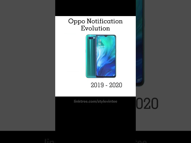 Oppo Notification Sound Evolution