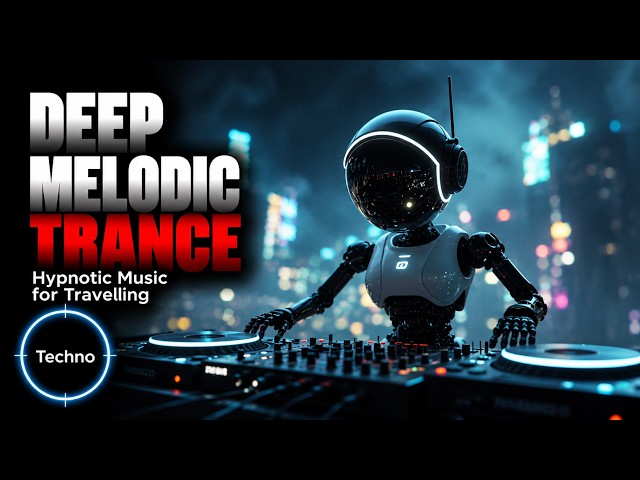 Deep Melodic Trance & Techno Mix | Hypnotic Music for Traveling