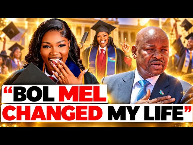 A LADY PUBLICLY THANKS FORMER VICE PRESIDENT Dr. BOL MEL FOR SENDING HER TO UNIVERSITY IN NAIROBI.