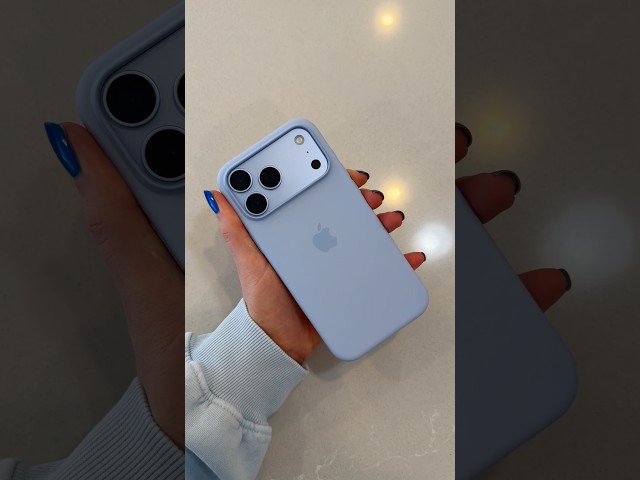 iPhone 18 pro max in Glacier ❄️ #iphone #iphone18 #iphone18promax #asmr #unboxing #tech #satisfying