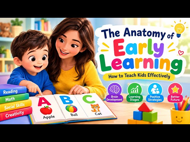 The anatomy of early learning, how to teach kids effectively