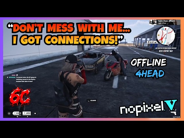 🌿6Chambers Press Ron OtterMan for Hovering over Turf while they Sell Weed I NoPixel V GTA RP