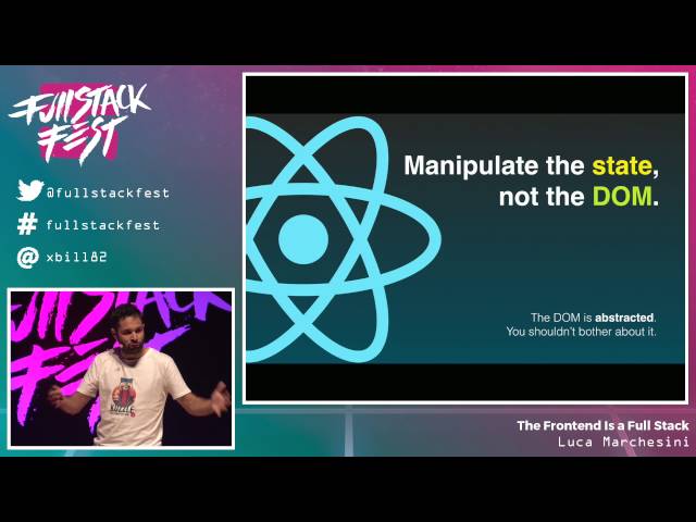 The Frontend Is a Full Stack (Luca Marchesini) - Full Stack Fest 2016
