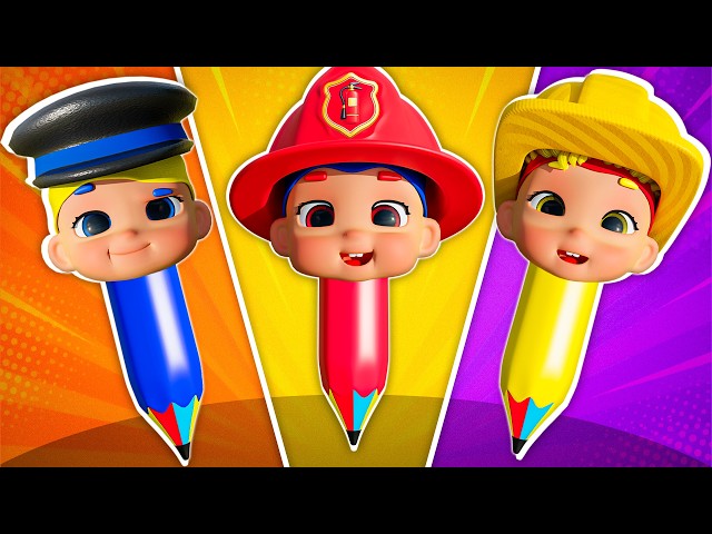 Magic Pencil Puzzle with Baby DB | D Billions Kids Songs