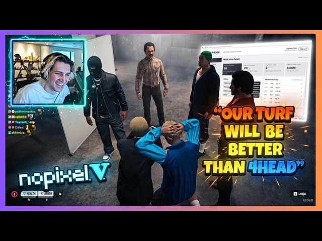 🗺️Brick Bois Explore New Turf Progress, 6Chambers Competition & PD Bike I NoPixel V GTA RP