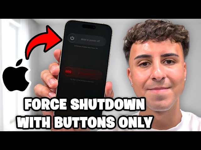 How To Turn Off iPhone Using External Button