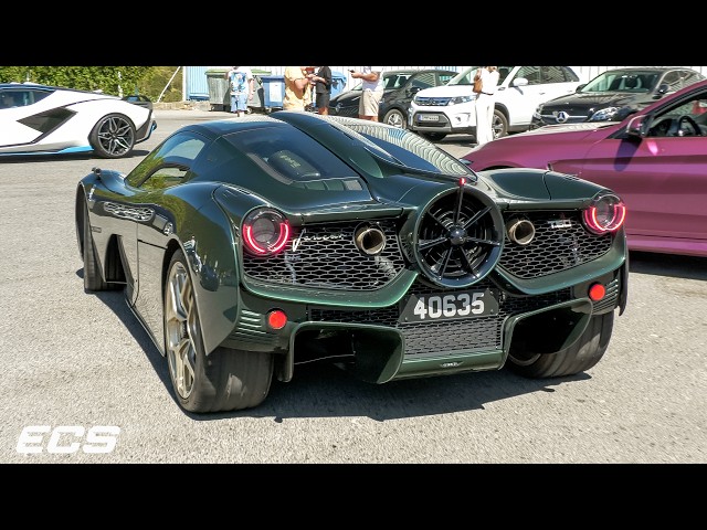 $3 Million Gordon Murray T.50 - Lovely V12 Sounds and Revs !