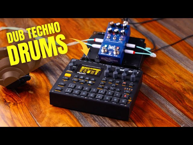 Tips + Tricks on Creating Dub Techno Drums w/ the Digitakt / Digitakt II