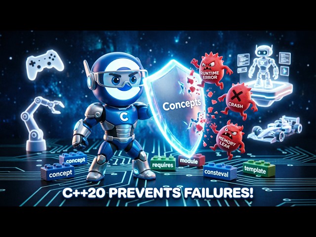 Experimenting with Popout Ads #18: Modern C++20 - The Ultimate Performance Language (Visual Guide)