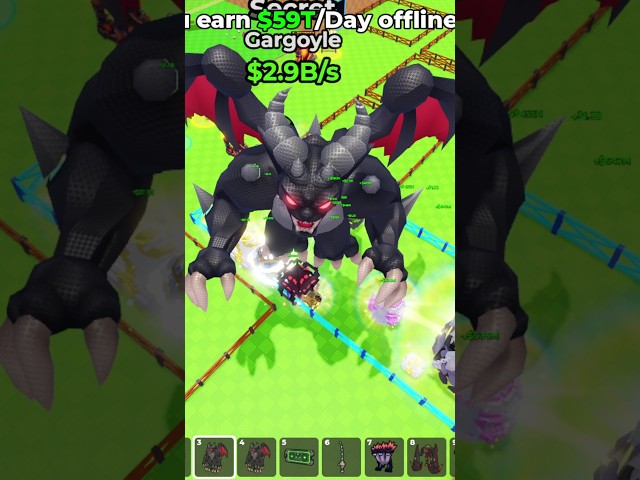 THE MOMENT I HATCHED BIG GARGOYLE EARN 2.9B/S IN STEAL AN EGG #roblox