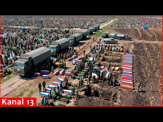 Russia builds over 1,000 new cemeteries, crematoriums  amid record war casualties in Ukraine