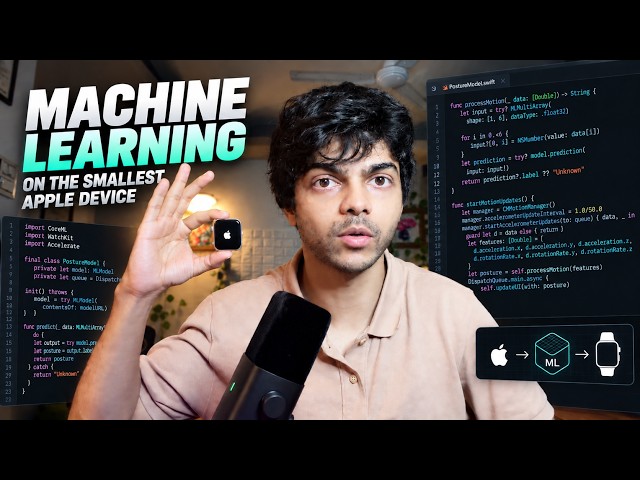 Running a Machine Learning model on the smallest Apple device