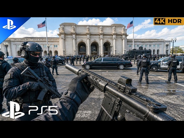 (PS5) HIGH-SECURITY CIA AGENT RESCUE |REALISTIC ULTRA GRAPHIC GAMEPLAY [4K60FPS HDR] COD Black Ops 6