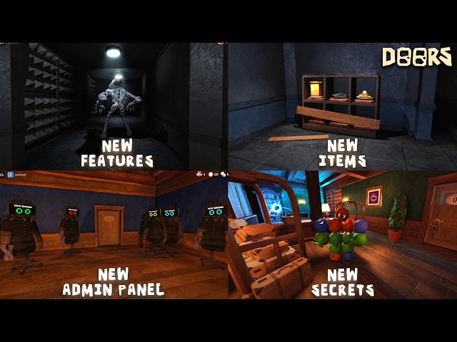 Every New CHANGES in DOORS THE STAIRWELL ACCESS GRANTED UPDATE | New Items, Secrets And More #doors