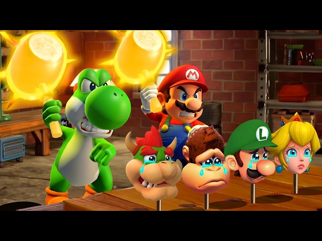 Super Mario Party Jamboree – All 4 Player Minigames Yoshi Vs Mario Vs Donkey Kong Vs Bowser 4K UHD
