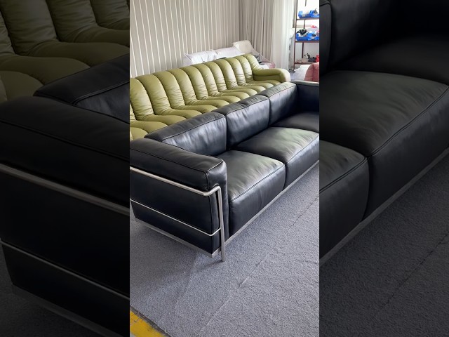 Black Leather LC3 Sofa Buying Guide | Le Corbusier LC3 Quality Explained #modernclassic #sofa